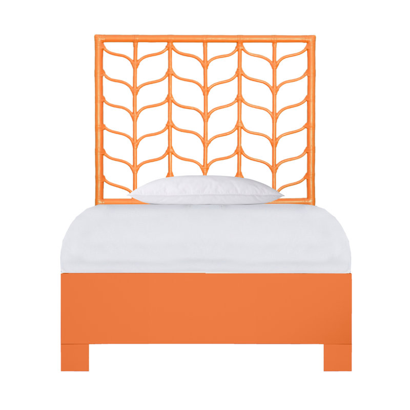 Ivy Bed, Extra-Long Twin, Citrus Orange