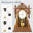 1 Set Diy Wall Clock Mechanism Kit Clock Pendulum Clock Hands Repair Kit