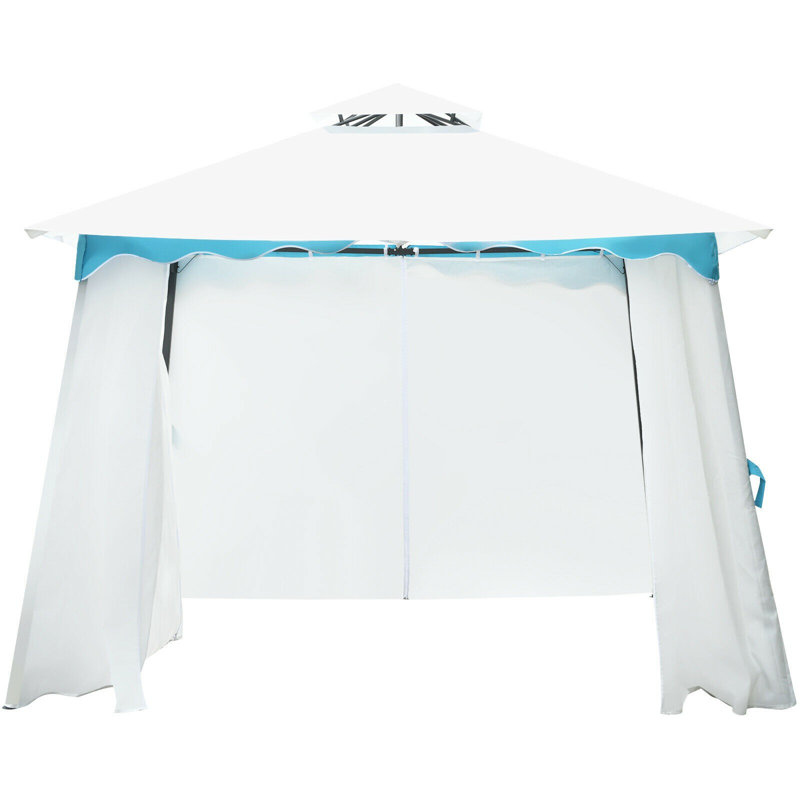 2 niveaux 10 pi. L 10 pi. D Pavillon de jardin en acier
