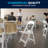 Thornfeldt Upholstered Folding Event Chairs with Padded Seats-967842847