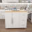 Damars Solid Wood Top Kitchen Island-952132949