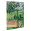 The Spring House by Paul Cezanne - Wrapped Canvas Painting-61883674