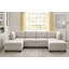 Canapé modulaire réversible avec repose-pieds Ashwell-778765308