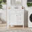 Tahaj Wood + Resin Freestanding Bathroom Cabinet-1017386652