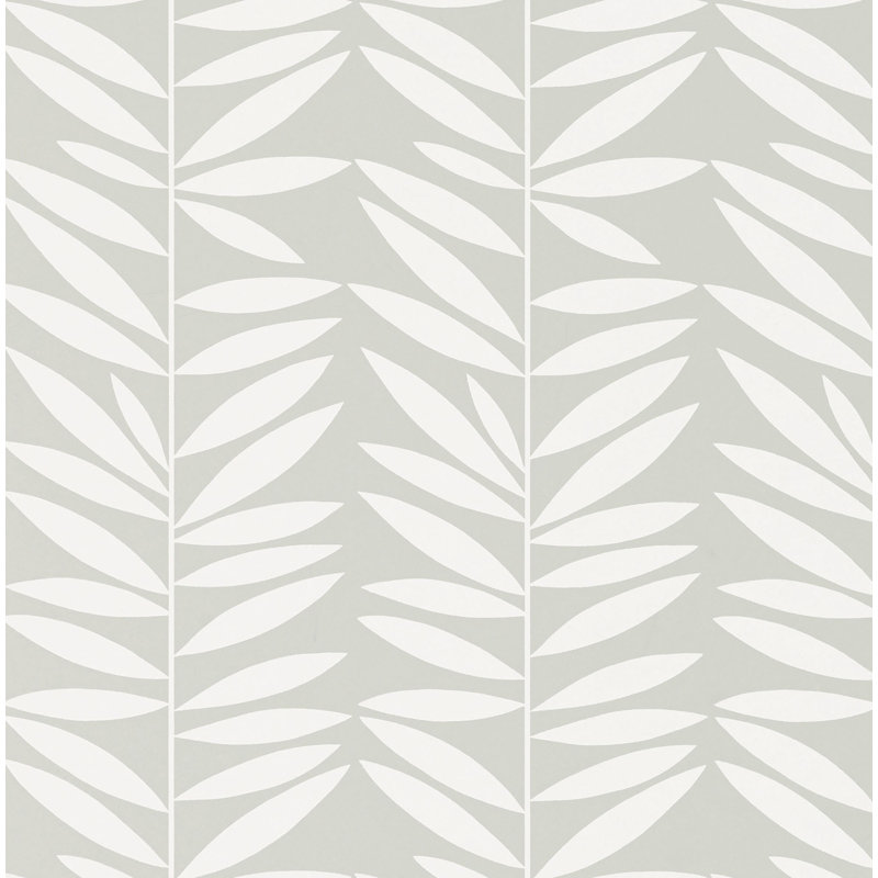 Papier peint à feuilles, Brume