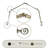 Heasley Adjustable 28" to 48" 0.81" Bay Window Single Curtain Rod-1984717489-1916795873
