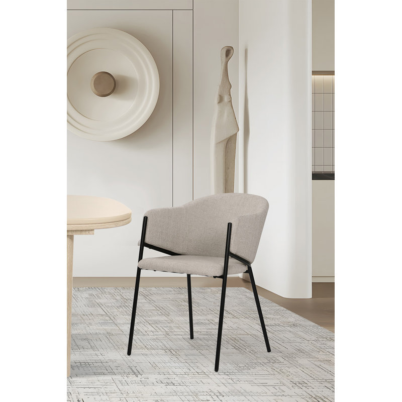 Burgis 76cm H Polyester Blend Upholstered Armchair