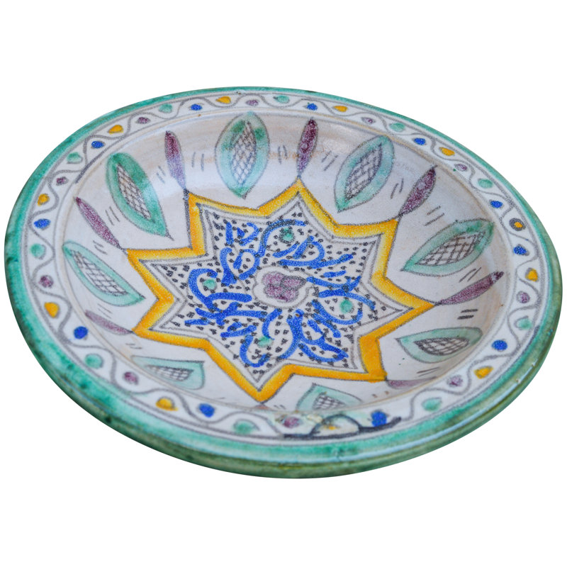 Handmade Ceramic Decorative Plate