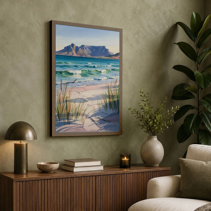 Print, 30x20 - 76.2 x 50.8 cm, Sage Border