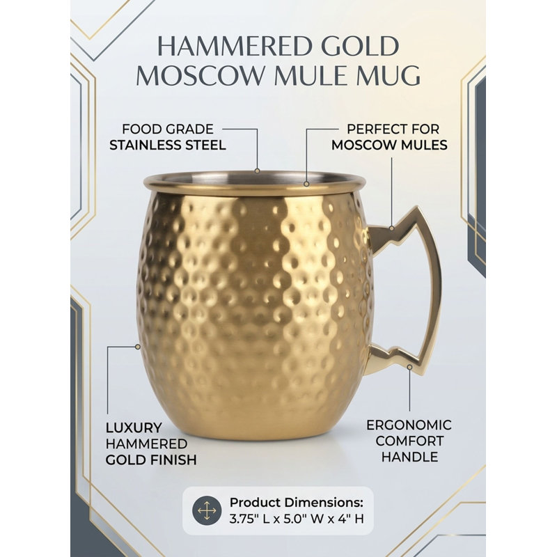 Houdini Hammered Moscow Mule Mug