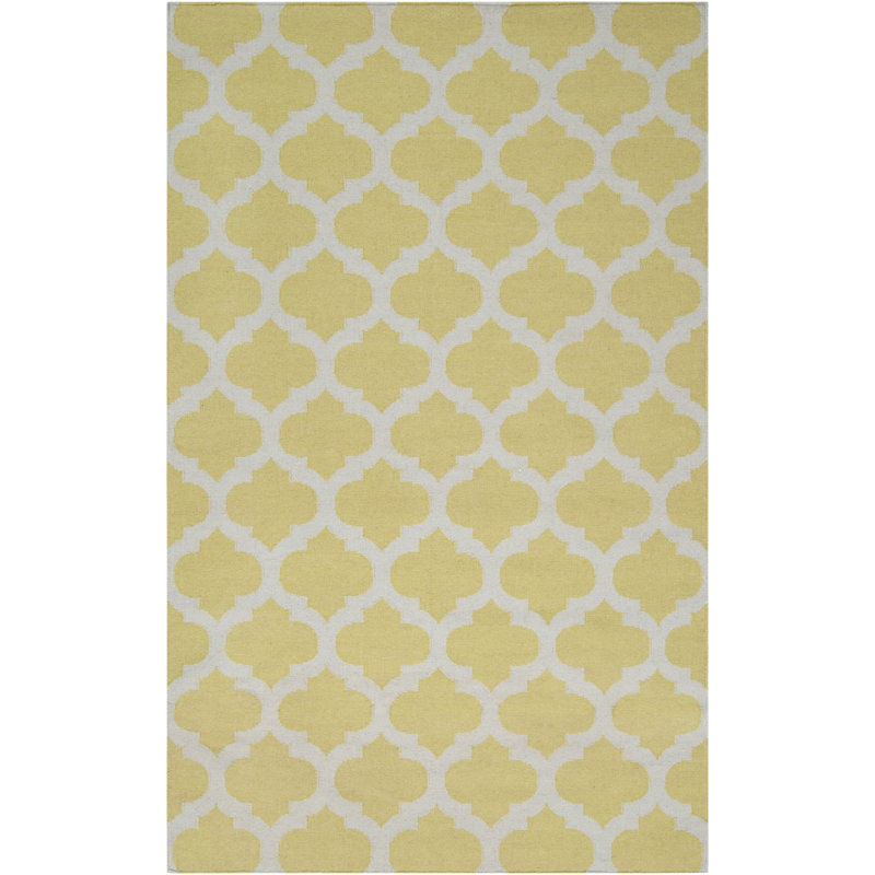 Kramer Wool Geometric Indoor Rug, Rectangle 2' x 3'