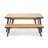 1 Dining Table+2 Dining Benches