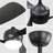 52-Inch Black Ceiling Fan With 3 ABS Blades-577111154-577111155