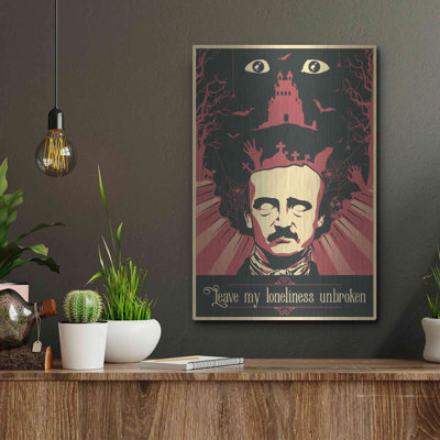 'Poe' Metal Wall Art