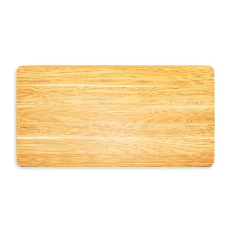 Whole-piece Particle Board Table Top Wood Countertop For Standing Desk Diy, Maple, 1"H x 55"W x 28"D