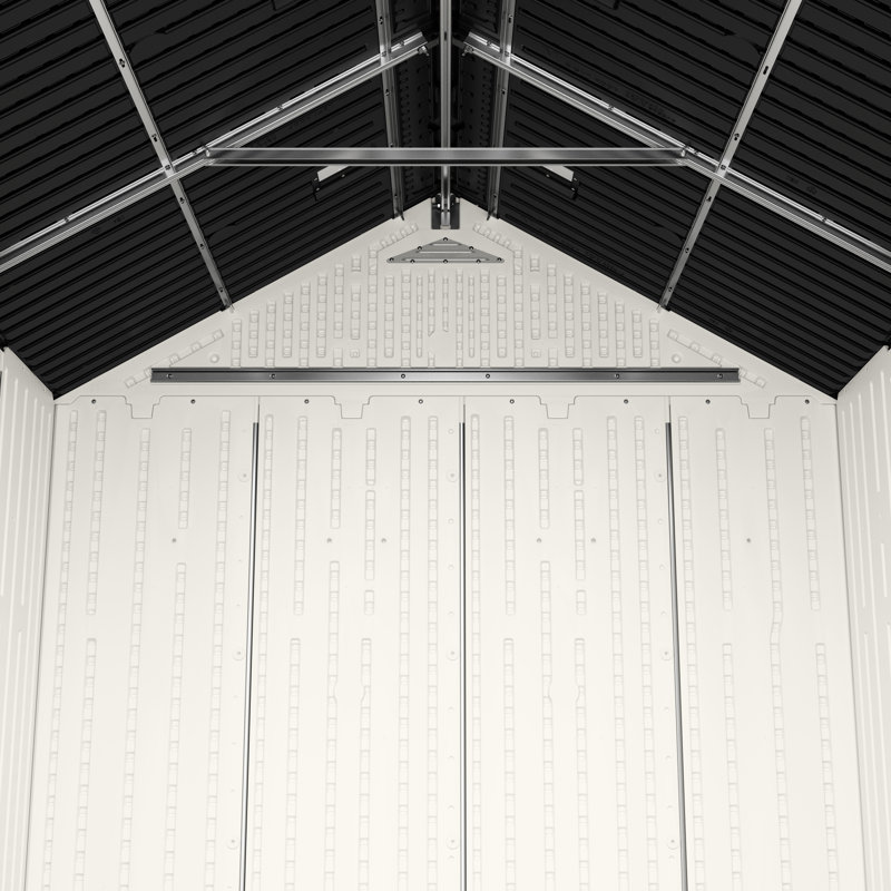 7 ft. W x 7 ft. D Resin Vertical Storage Shed