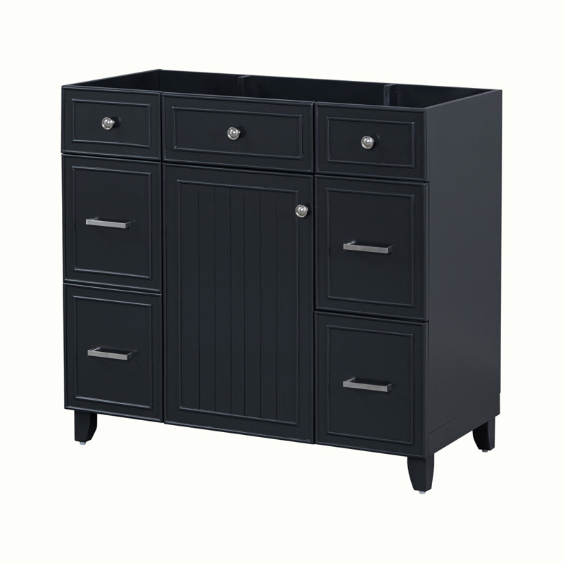 Meuble-lavabo 36 po avec armoire, sans lavabo