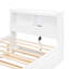 Lit plateforme double avec lit gigogne, tiroirs et ports de chargement USB pour un rangement et une commodité améliorés-399587766