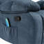 Fauteuil inclinable de massage contemporain avec fonctions avancées pour une détente ultime