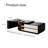 Buckwell Extendable Coffee Table with Sensor LED Lights & Storage Drawers-562498552