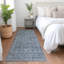 Tapis bleu intérieur / extérieur lavable à la machine Xhevrie-1542441592