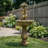 Hornsby Solar Powered Sculptural Fountain with LEDs