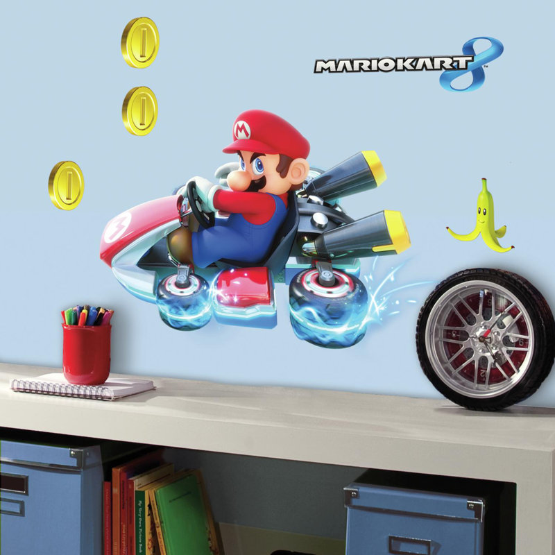 Décalcomanie murale mario kart 8 Popular Characters