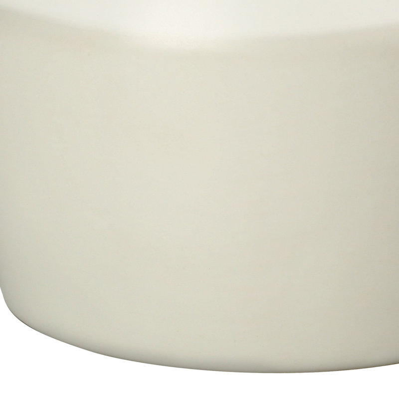 Lampe de table, base angulaire en céramique de 17 pouces, abat-jour en lin ivoire