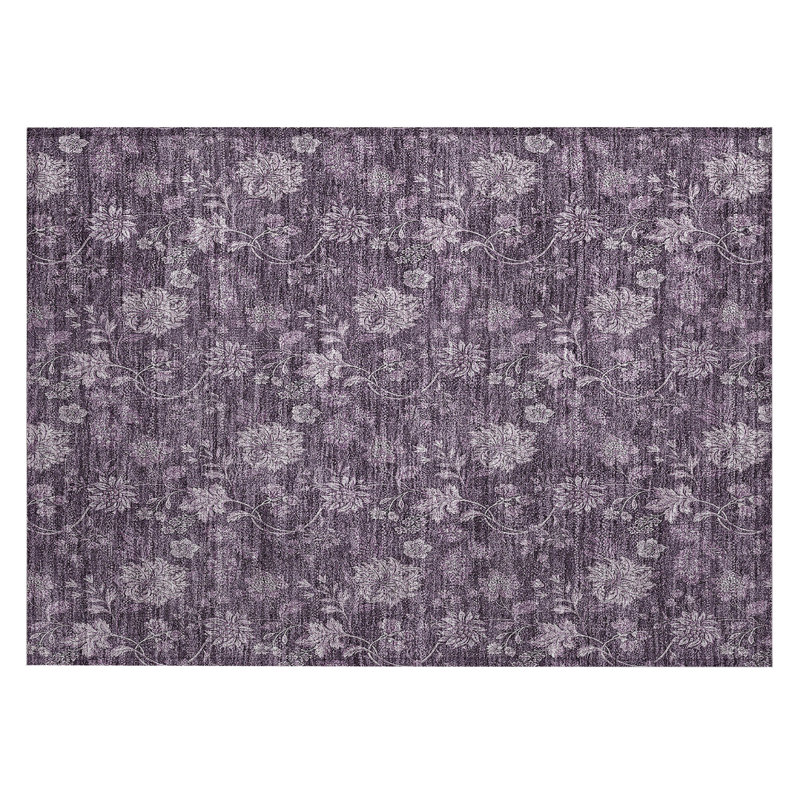 Tapis intérieur / extérieur Ayush, Rectangle 1 pi 8 po x 2 pi 6 po