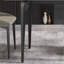  Table de salle à manger moderne en pierre artificielle à pieds droits en métal pouvant accueillir 6 à 8 personnes (seulement les tables, pas de chaises)-1195105589