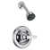 Pressure-Balanced Shower Faucet with Monitor