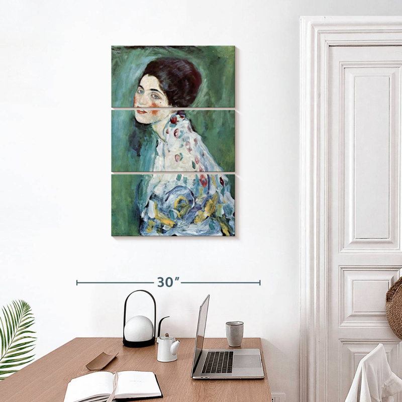 Leisha Portrait of a Lady 1916-1917, H 32 po x l 20 po