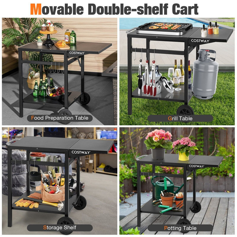 Metal Bar Cart