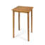 Table de bar carrée en bois d'acacia