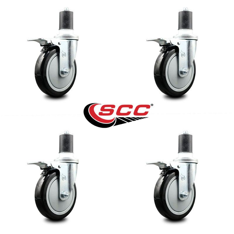 Locking Replacement Caster, Black