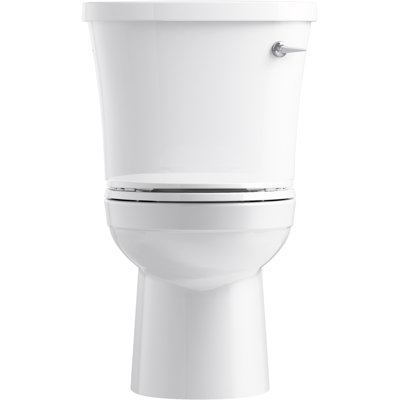 Kingston 1.28 GPF Water Efficient Elongated Two-Piece toilet (Seat Not Included)