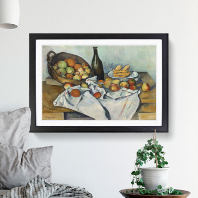 The Basket of Apples by Paul Cezanne - Picture Frame Painting