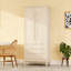 Armoire de cuisine 70 "avec 2 tablettes d'armoire, armoire de rangement luxueuse avec 6 tablettes de porte et 3 tiroirs pour la cuisine, la salle à manger,-580120872