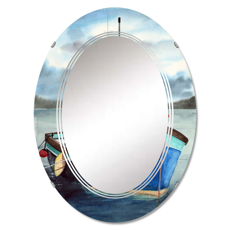 Oval Mirror, 36" x 24"