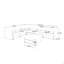 Canapé modulaire modulaire avec rangement et canapé modulaire en chenille-2060970919