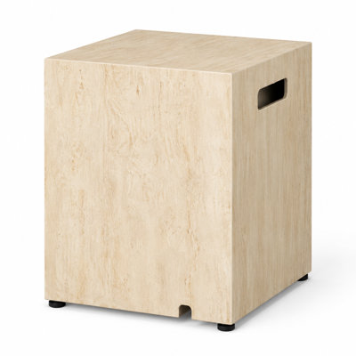 Romance Blaze Modern 16 Inch Rectangle Propane Tank Cover,Multifunctional Outdoor Side Table