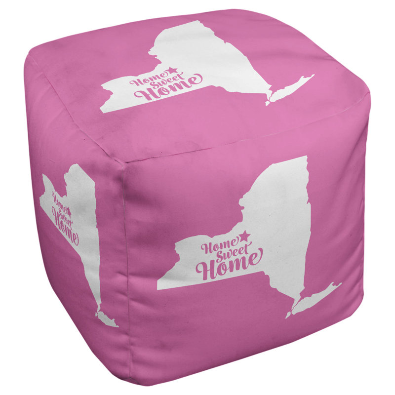 Repose-pieds à cubes syracuse the home, Rose