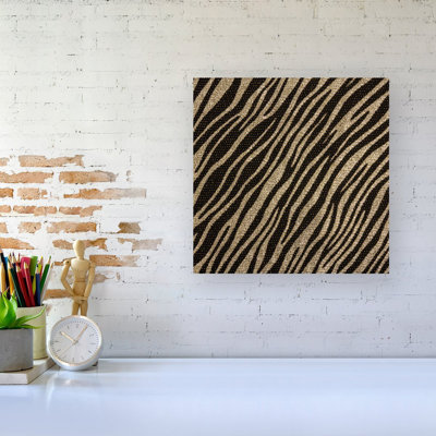 Zebra - Wrapped Canvas Print