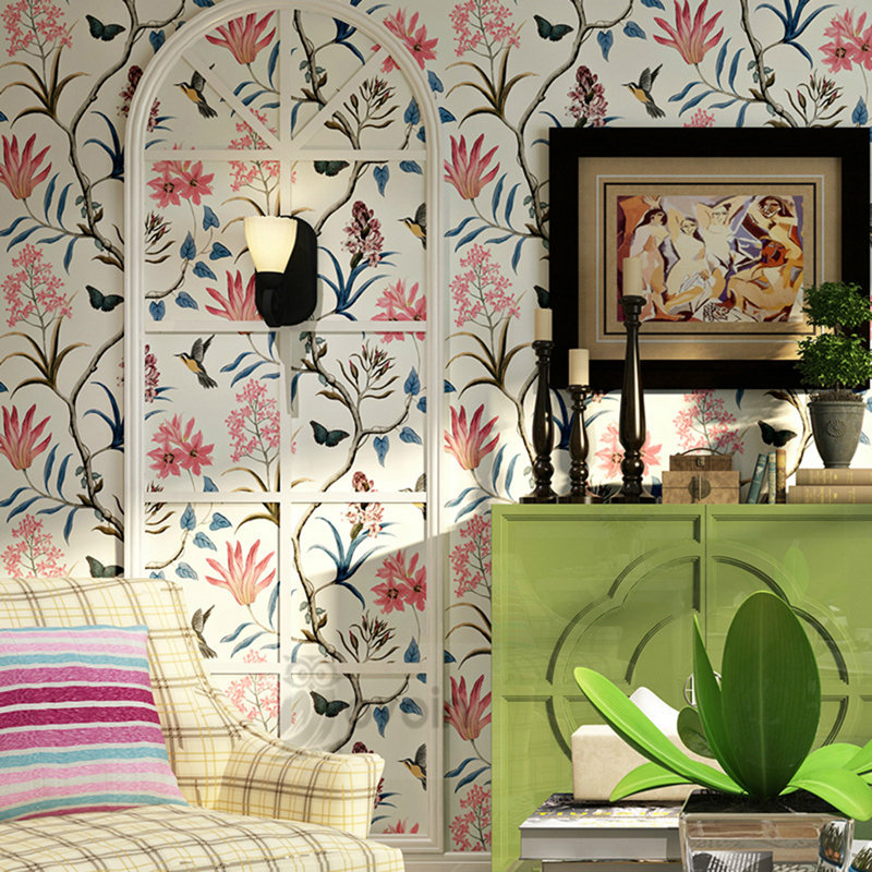 Papier peint floral Adriyanna