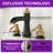 Two-Handle 3-Hole Deck Mount Widespread Bathroom Faucet with Drain Assembly-105190010