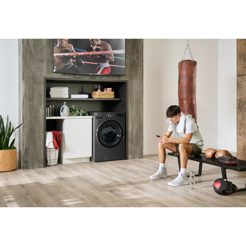 Ventless Washer/Dryer Combo LG WashCombo All-in-One 5.0 cu. ft. Mega Capacity with Inverter HeatPump™ Technology and Direct Drive Motor