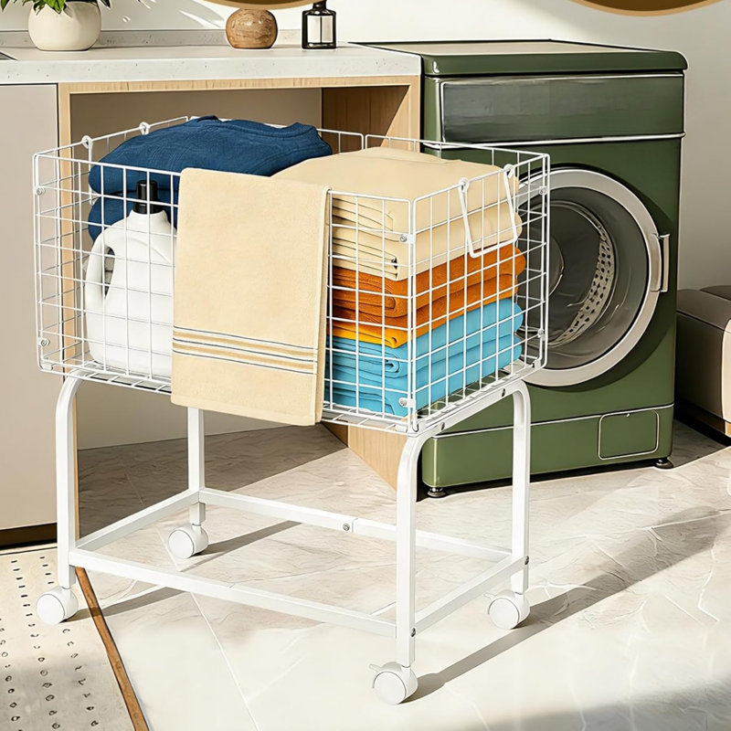 Metal Laundry Cart