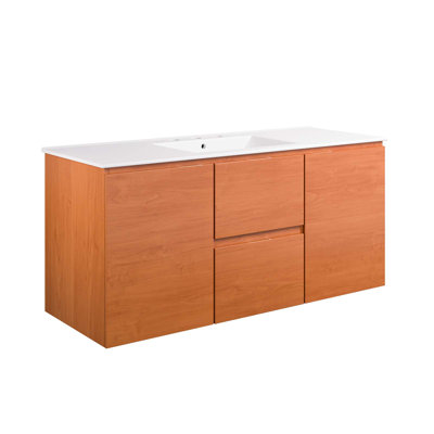Meuble-lavabo mural 48 "Scenic par Modway