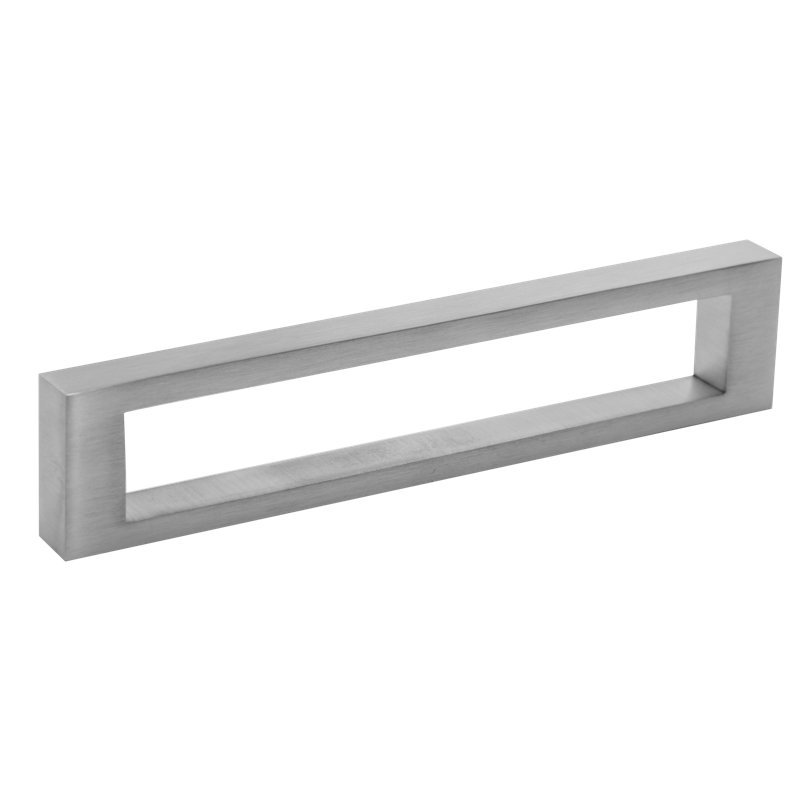 Rectangular Cabinet Pull, Polished Stainless Steel, 5 13/16"