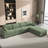 Mynyr Corduroy Sectional-1063852760